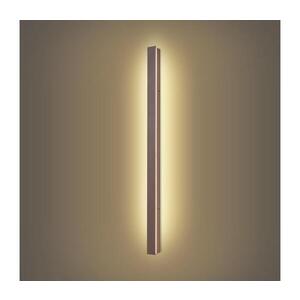 Imagine BRILAGI-LED Aplică de perete pentru exterior LINEAR LED/22W/230V 3000K IP65 100 cm maro CRI 90