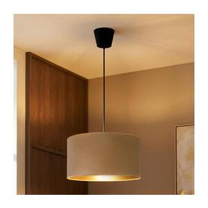 Imagine BRILAGI - Lustră suspendată VELVET pe cablu, 1xE27/60W/230V, diametru 40 cm, bej/auriu