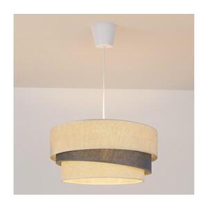 Imagine BRILAGI - Lustra suspendată pe cablu TRIO, 1xE27/60W/230V, Ø 40 cm, crem/gri