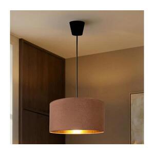 Imagine BRILAGI - Pendul VELVET pe cablu, 1xE27/60W/230V, Ø 40 cm, bej/auriu