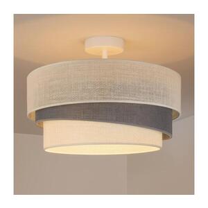 Imagine BRILAGI - Plafonieră aplicată TRIO 1xE27/60W/230V, Ø 40 cm, crem/gri