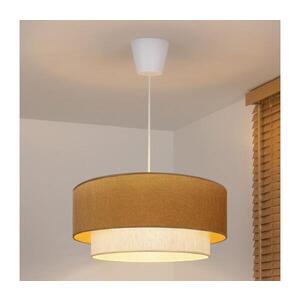 Imagine BRILAGI - Lustră LED suspendată pe cablu BOHO ECO, 1x E27/10W/230V, Ø 40 cm, bej/crem