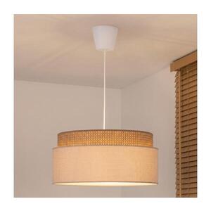 Imagine BRILAGI - Pendul pe cablu PADOVA 1xE27/60W/230V Ø 40 cm bej