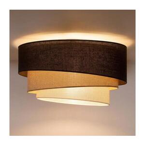 Imagine BRILAGI - Plafonieră TRIO, 3x E27, 60 W, 230 V, diametru 60 cm, maro/bej/alb