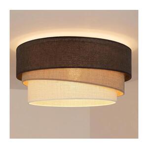 Imagine BRILAGI - Plafonieră TRIO 1xE27/60W/230V, Ø 40 cm, maro/bej/alb