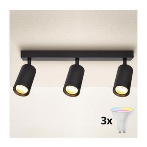 Imagine BRILAGI - Spot LED dimabil SELE 3x GU10/4, 8W/230V, negru