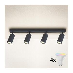 Imagine BRILAGI - Spot LED RGBW dimabil SELE 4xGU10/4, 8W/230V antracit