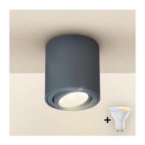Imagine BRILAGI - LED RGBW spot reglabil MIA 1xGU10/4, 8W/230V 84x80 mm antracit