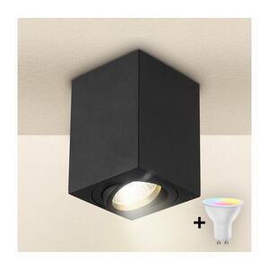 Imagine BRILAGI - Spot LED RGBW dimerizabil MIA 1xGU10/4, 8W/230V 100x80 mm negru