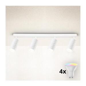 Imagine BRILAGI - Spot LED RGBW dimmabil SELE DIAMANT 4xGU10/4, 8W/230V, alb