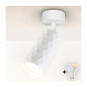 Imagine BRILAGI - Spot LED RGBW dimabil SELE DIAMANT 1xGU10/4, 8W/230V, alb