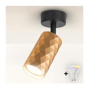 Imagine BRILAGI - Spot LED RGBW dimabil SELE DIAMANT 1xGU10/4, 8W/230V, auriu
