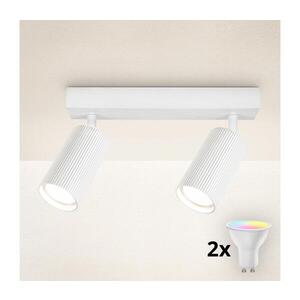 Imagine BRILAGI - Spot LED RGBW reglabil SELE MODERN 2xGU10/4, 8W/230V alb