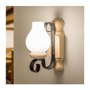 Imagine BRILAGI - Aplica de perete RUSTIC 1xE14/40W/230V stejar