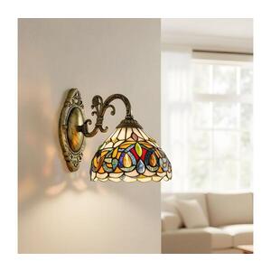 Imagine BRILAGI - Lampă de perete Tiffany cu vitralii LUISA 1xE27/40W/230V