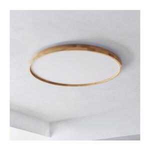 Imagine BRILAGI - Corp de iluminat LED dimabil ALSON LED/72W/230V 3000-6500K stejar Ø 78 cm + telecomandă