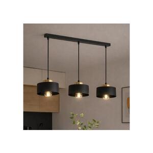 Imagine BRILAGI - Lustră suspendată pe cablu SPRING 3xE27/60W/230V negru/auriu