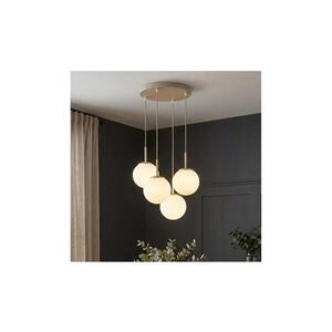 Imagine BRILAGI - Candelabru suspendat pe cablu MILO ECRU 4xE27/60W/230V bej/auriu