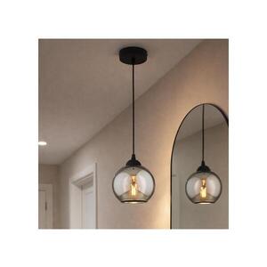 Imagine BRILAGI - Pendul suspendat pe cablu DIOR 1xE27/60W/230V negru/gri fumuriu
