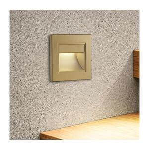 Imagine BRILAGI - Aplică pentru trepte STEP LIGHT LED/1, 5W/230V IP44 aurie