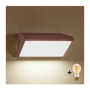 Imagine BRILAGI-LED TRIANGLE aplică de perete pentru exterior dimmabilă 1xE27/6W/230V 2700-6500K IP65 maro