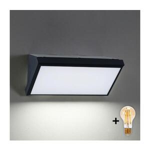 Imagine BRILAGI-LED Aplică de perete pentru exterior TRIANGLE, reglabilă, 1xE27/6W/230V 2700-6500K IP65, neagră
