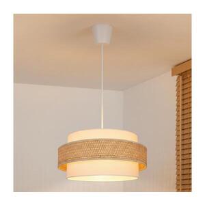 Imagine BRILAGI - Lampă suspendată cu cablu SPACE, 1x E27/60W/230V, Ø 40 cm, bej/crem
