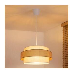 Imagine BRILAGI - Pendul pe cablu SPACE, 1xE27/60W/230V, Ø 40 cm, bej/crem