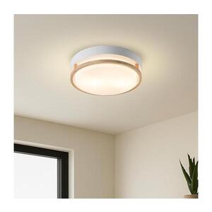 Imagine BRILAGI - Plafonieră ORINO 2xE27/40W/230V Ø 27 cm alb/stejar