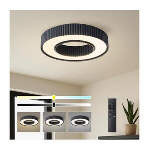 Imagine BRILAGI - Plafonieră LED dimabilă LUMIX 48W/230V 3000-6000K neagră Ø 50 cm + telecomandă