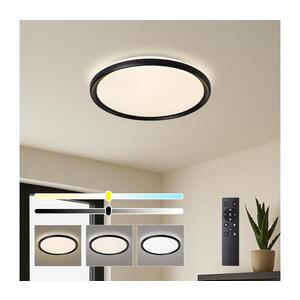 Imagine BRILAGI - Plafonieră LED dimabilă RIVO, 72W, 230V, 3000-6000K, negru, diam. 50 cm, cu telecomandă