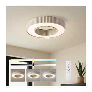 Imagine BRILAGI – Plafonieră LED dimabilă LUMIX, 48 W, 230 V, 3000–6000 K, bej, Ø 50 cm, telecomandă inclusă
