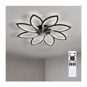 Imagine lator de tavan LED dimabil BRILAGI, 43W, 230V, Ø 90 cm, negru, cu telecomandă inclusă