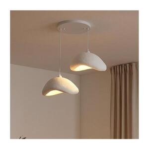 Imagine BRILAGI - Lampă suspendată pe cablu WABI SABI, 2xE27/40W/230V, Ø 74 cm, albă