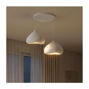 Imagine BRILAGI - Lustră suspendată pe cablu WABI SABI, 2xE27/40W/230V, Ø 45 cm, albă