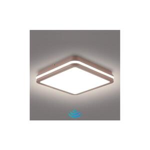 Imagine BRILAGI-LED Aplica de exterior cu senzor BENE, LED 24W, 230V, 26x26 cm, maro, IP54