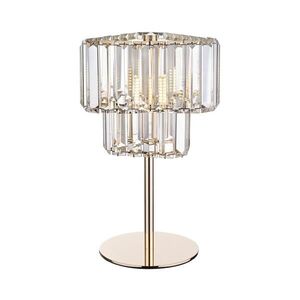 Imagine Zuma Line T0496-01G-F7AC - Lampă de masă HELIOS, 1xG9/33W/230V, aurie