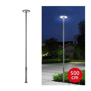 Imagine BRILAGI-LED URBANSPARK Lampă stradală LED pentru exterior, cu stâlp de 5 m, 120 W, 230 V, antracit, IP65