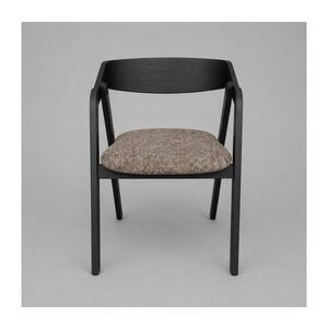 Imagine Scaun de dining LUSO negru/maro