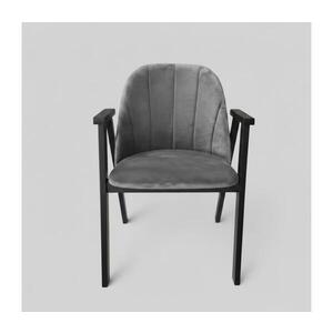 Imagine Scaun de dining GARDA negru/gri
