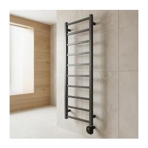 Imagine Radiator pentru baie cu termostat Vertaduro ZOE, 400 W, 114 x 40 cm, antracit