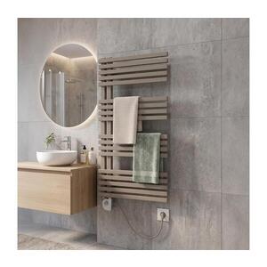 Imagine Vertaduro - radiator de baie cu termostat MICHELLE 600W 97x50 cm taupe