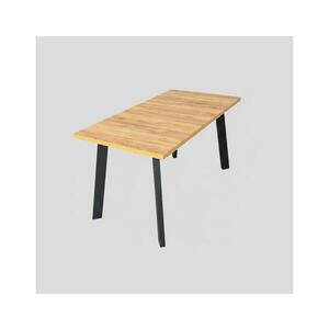 Imagine Masă extensibilă de dining KERNO 150/190x80 cm stejar craft/negru