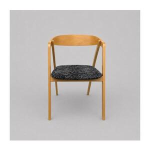 Imagine Scaun de dining LUSO, stejar/negru