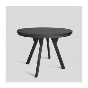 Imagine Masă de dining extensibilă CENTRO 100/140x77 cm, neagră