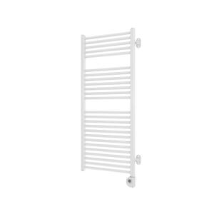 Imagine Vertaduro MEG - Radiator de baie cu termostat, 600 W, 118 x 50 cm, alb