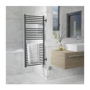 Imagine Vertaduro - Radiator de baie MEG cu termostat, 600 W, 118 x 50 cm, antracit