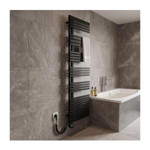 Imagine Vertaduro - Radiator de baie MICHELLE cu termostat 900W 177x50 cm negru