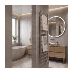Imagine Vertaduro - Radiator de baie ZOE cu termostat, 400 W, 186 x 50 cm, taupe