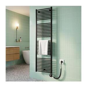 Imagine Vertaduro - Radiator de baie cu termostat DENISE 800 W 178 x 50 cm negru